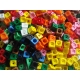 2.0cm Maths Cube (Bag of 1000 - 10 Colours)